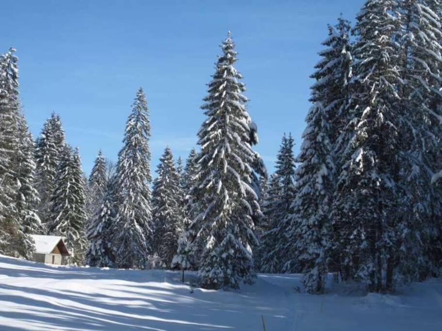 Les Cabanes De Pellier Charcier Экстерьер фото